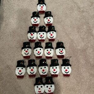 Festive Snowman Ornaments